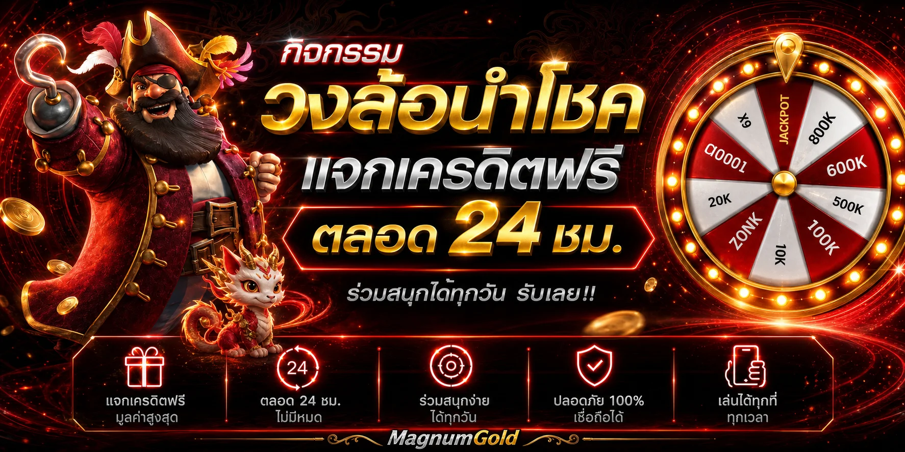 อินโฟกราฟิกกิจกรรม MagnumGold และแนวทางใช้งานอย่างปลอดภัย